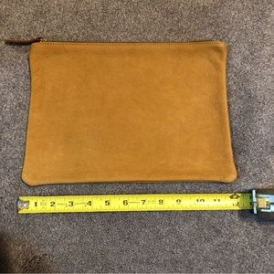 Clare Vivier Clutch in Camel